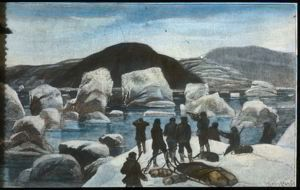 Image of Landing at Eskimo Point - September 29, 1883
